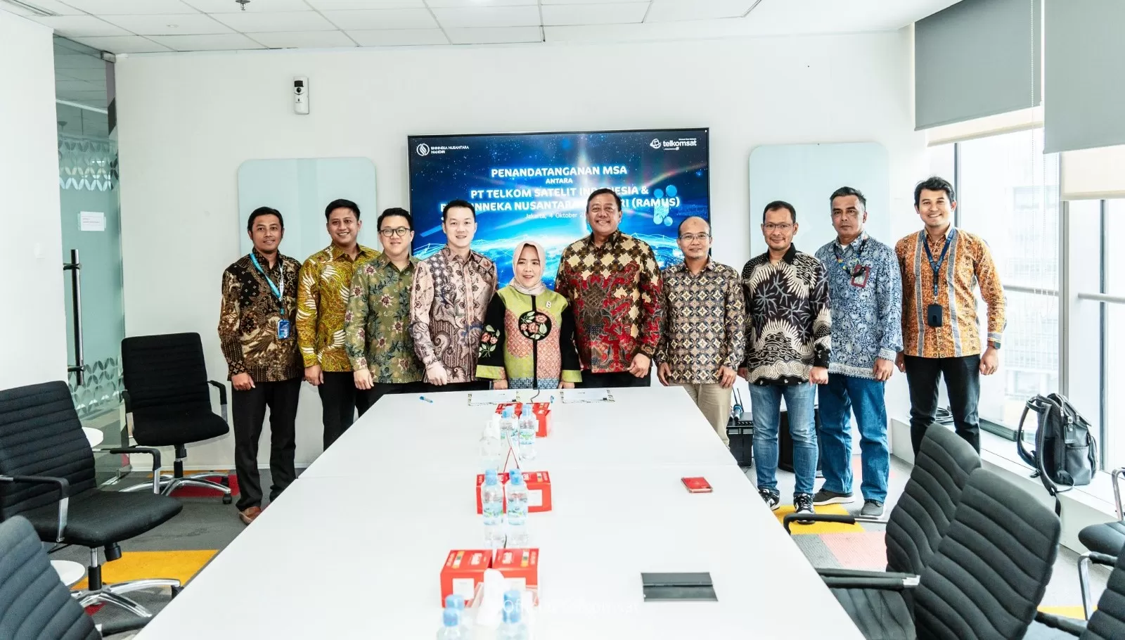 TelkomGroup Perkuat Digitalisasi Maritim Lewat Pemanfaatan Satelit Merah Putih