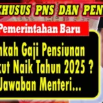 Gaji Pensiunan PNS
