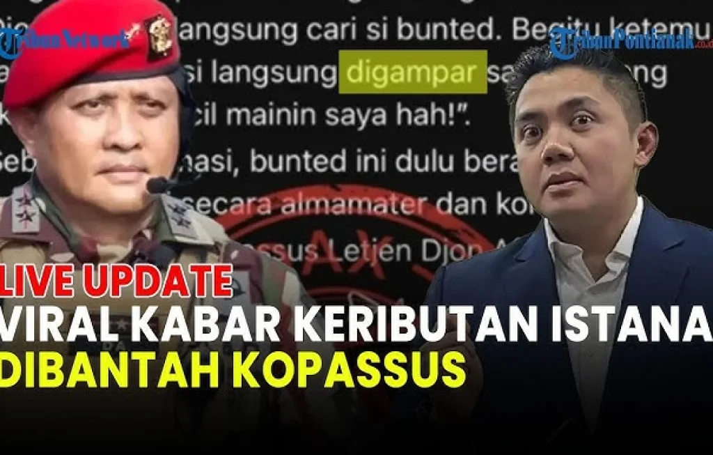 Kopassus Bantah Hoaks