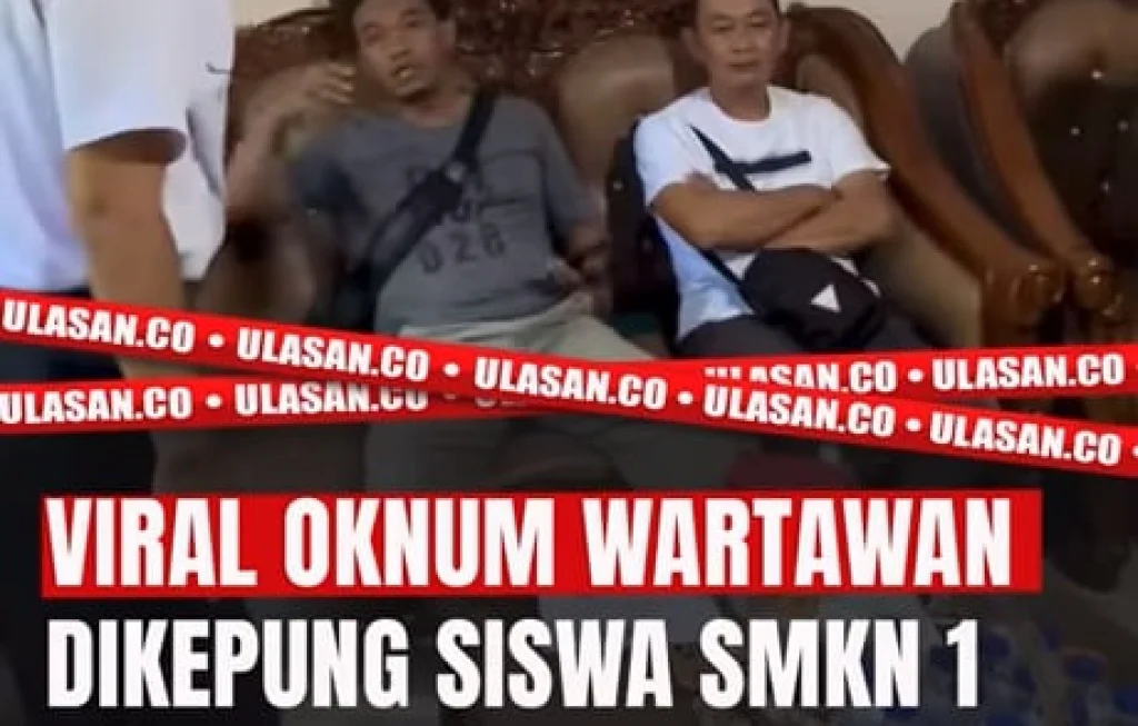 Oknum Wartawan Viral