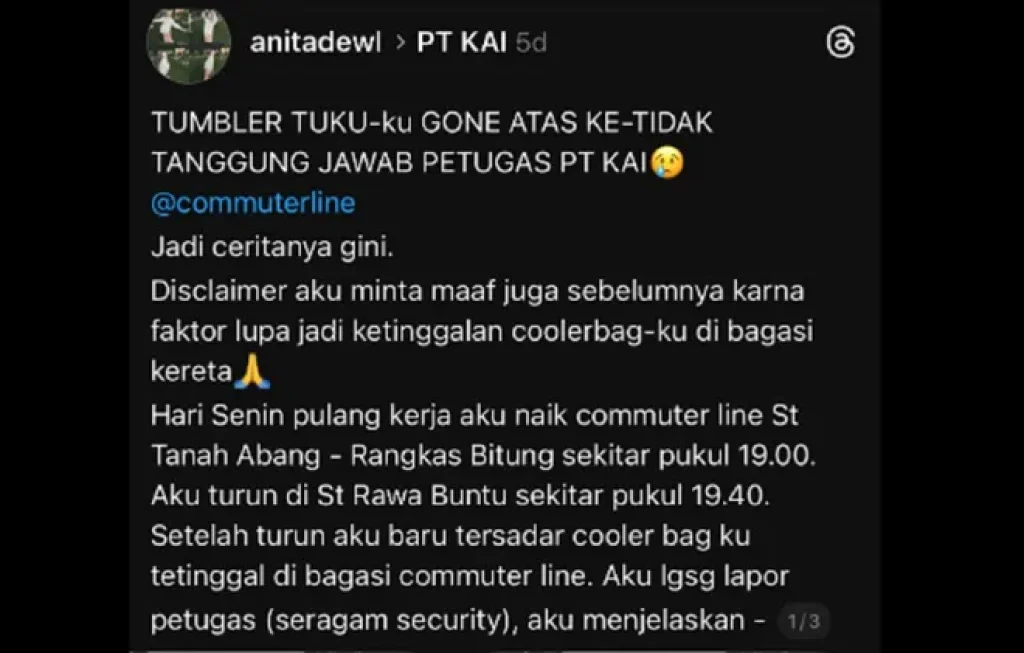 Anita Tumbler Dirujak Netizen