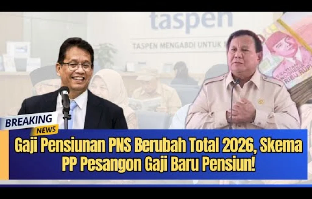 Gaji Baru Pensiunan