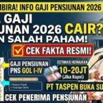 Gaji Pensiunan Golongan IV