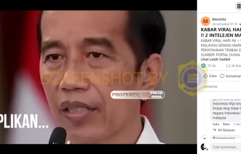 Intelejen Malaysia Serang Markas