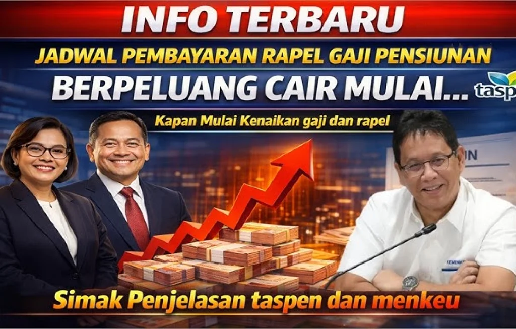 Jadwal Cair Rapel Pensiun