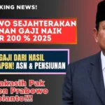 Kenaikan Gaji Pensiunan