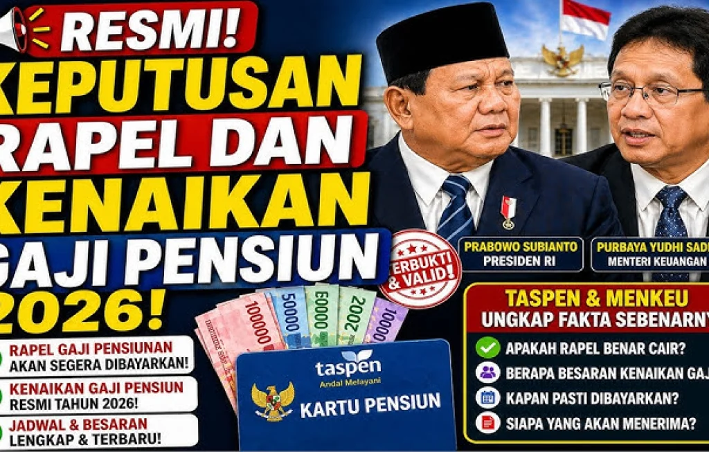 Kenaikan Pensiun TASPEN