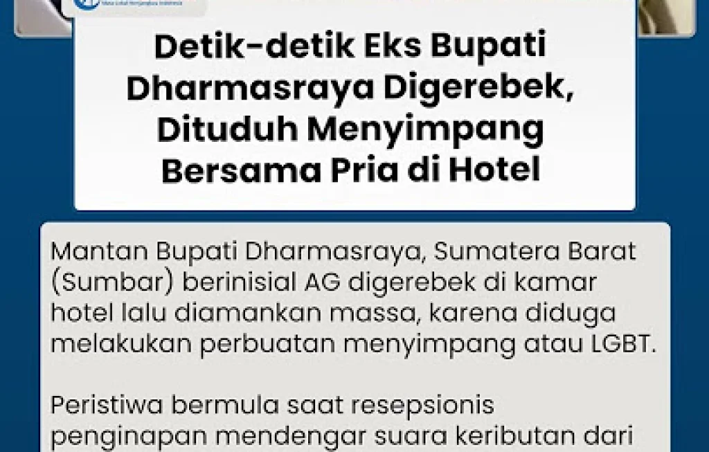 Mantan Bupati Dharmasraya Diamankan