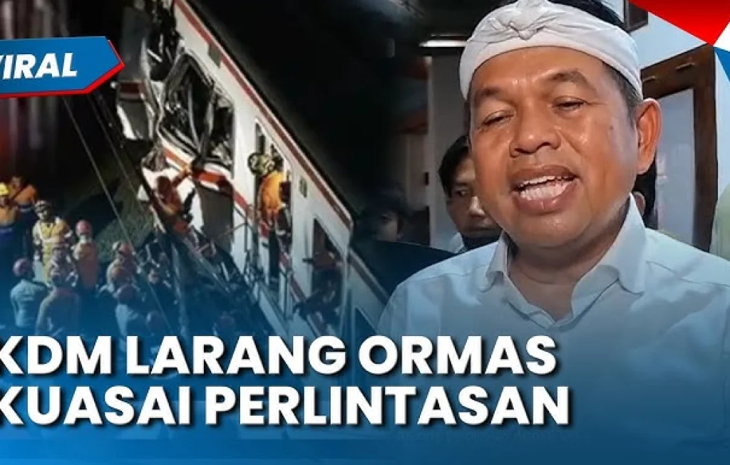 Ormas Kuasai Perlintasan