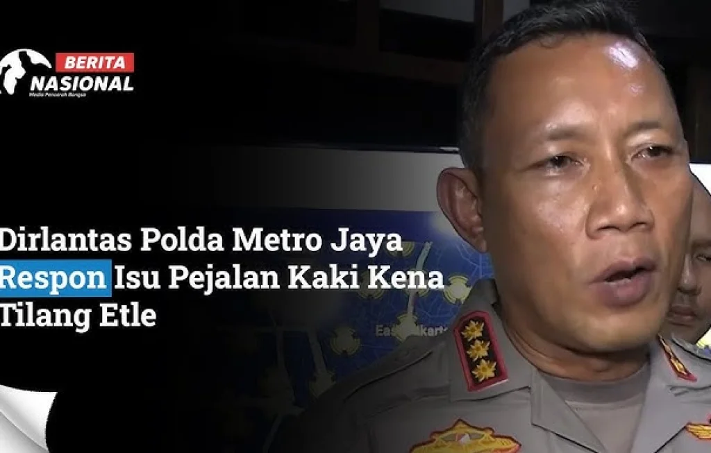 pejalan kaki kena tilang ETLE