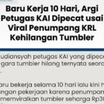 Petugas KAI Dipecat