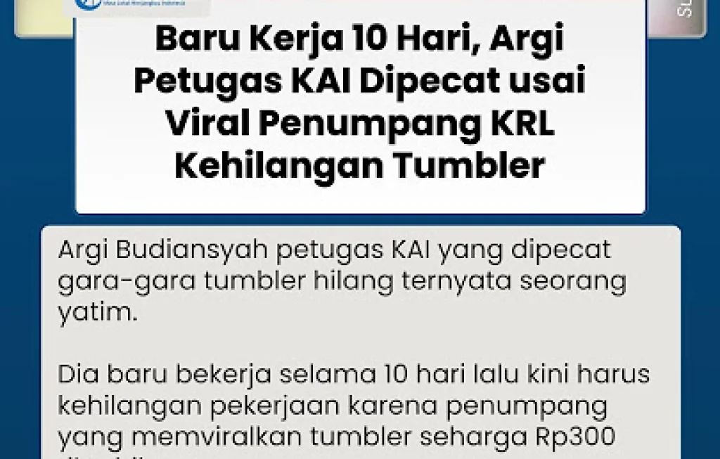 Petugas KAI Dipecat