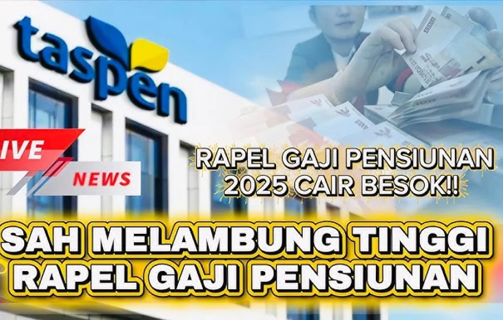 Rapel Gaji Pensiun Taspen