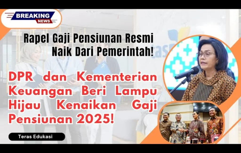 rapel gaji pensiunan