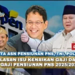 rapel gaji pensiunan ASN