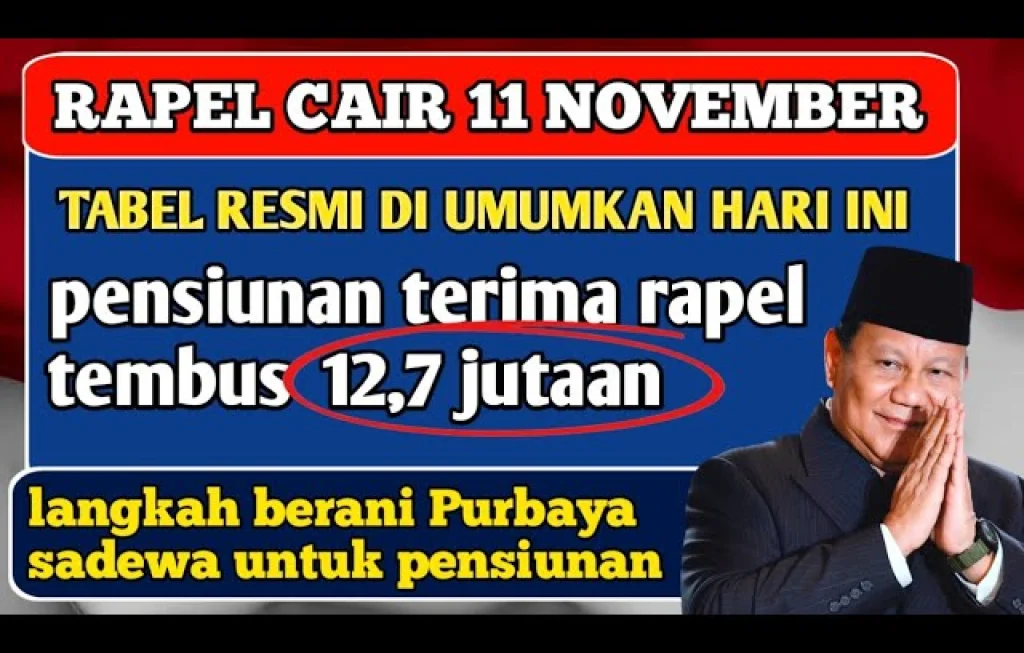 Rapel Pensiunan November