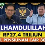 Rapel Pensiunan Rp27,4 Triliun