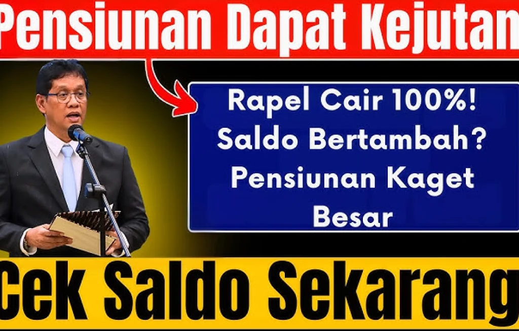 Saldo Pensiunan Bertambah