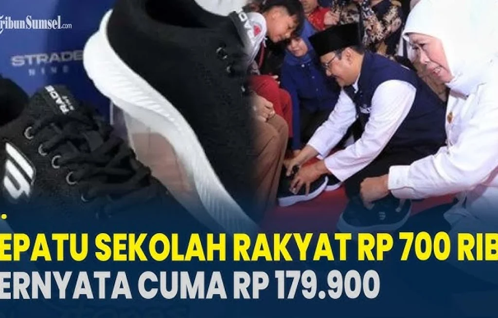 Sepatu Sekolah Rp 700 Ribu
