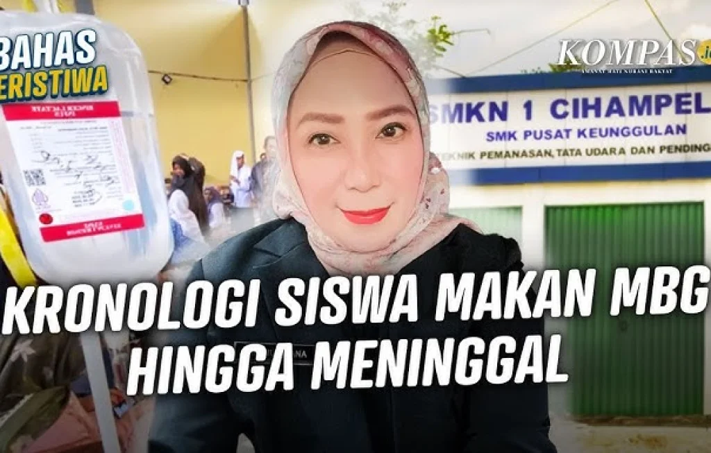 siswa meninggal usai konsumsi MBG