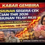 THR 2026 Pensiunan TASPEN