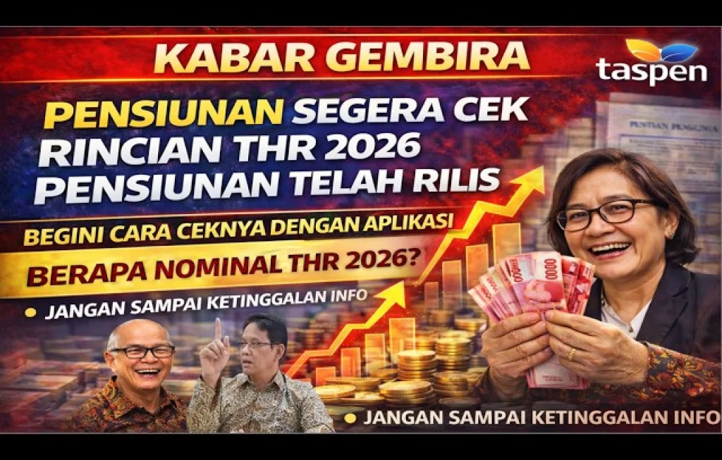 THR 2026 Pensiunan TASPEN