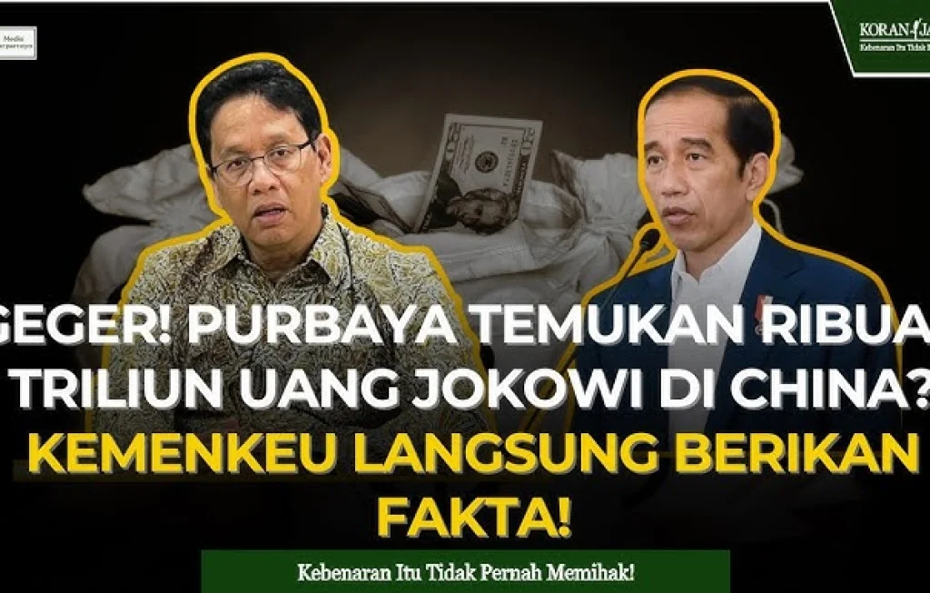 Uang Jokowi di China